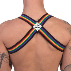 Barcode Berlin Harnais élastique Barcode pride Noir